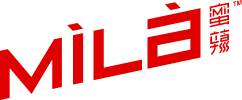 MìLà logo with red stylized text and Chinese characters